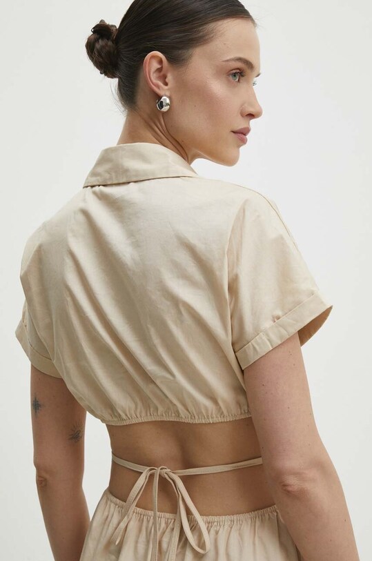 Answear Lab rochie dx12558.fjs bej WW24