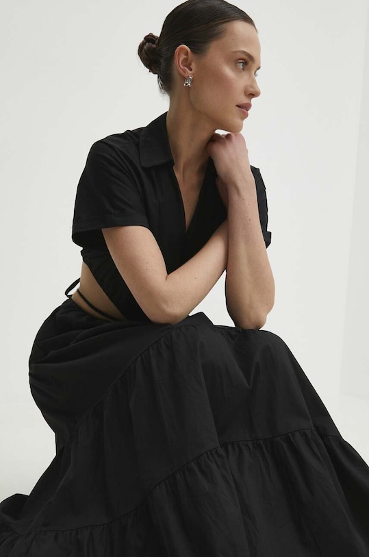 Šaty Answear.LAB dx12558.fjs černá WW24