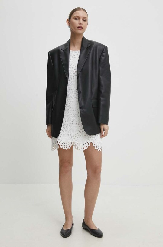 Answear Lab rochie 80719.1.FKK alb WW24