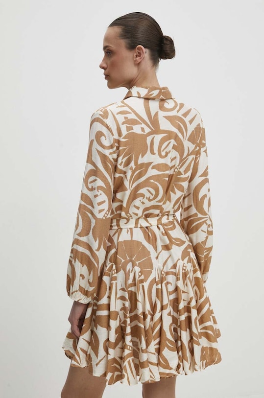 Answear Lab rochie bej 8292.51.fh