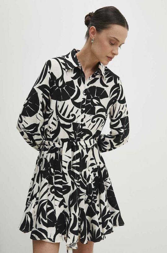 Answear Lab rochie fixat negru 8292.51.fh