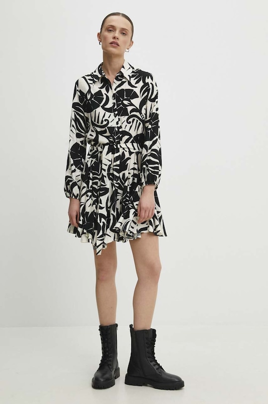 Answear Lab rochie 8292.51.fh negru WW24