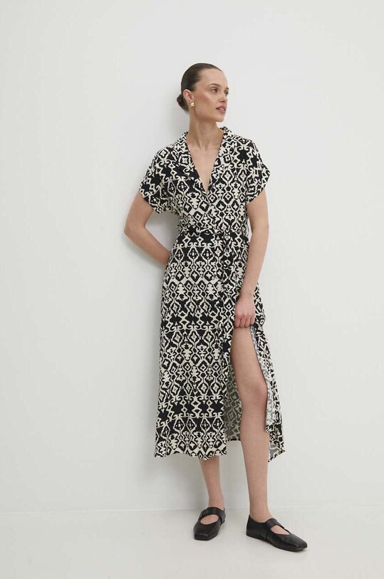 Answear Lab rochie 63484.FKK negru WW24