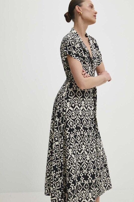 Answear Lab rochie negru 63484.FKK