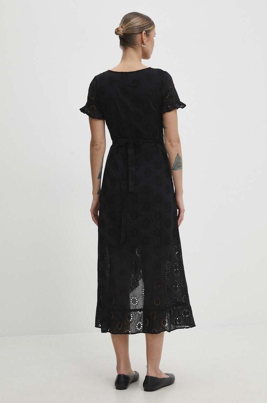 Ρούχα Βαμβακερό φόρεμα Answear.LAB lunalong.FKK μαύρο