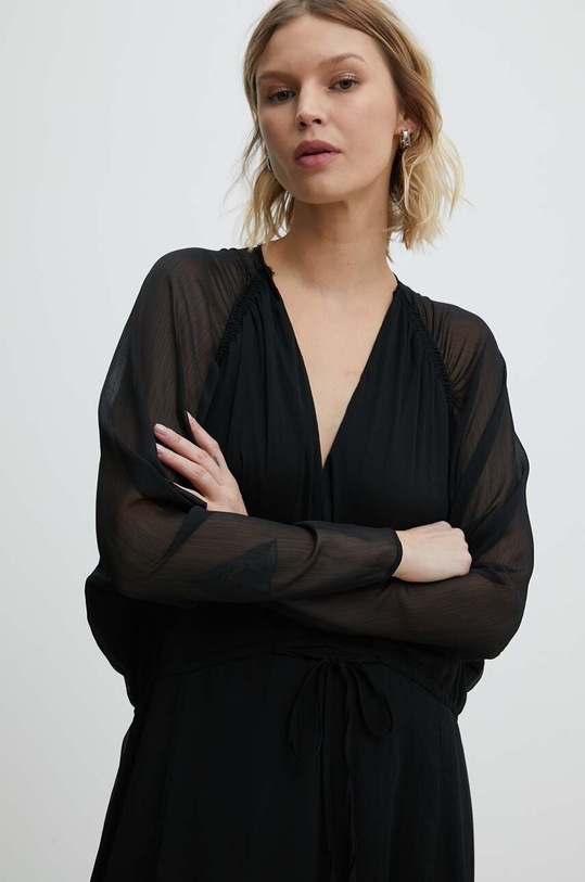 Answear Lab rochie sng.sud0b6.tjs negru WW24