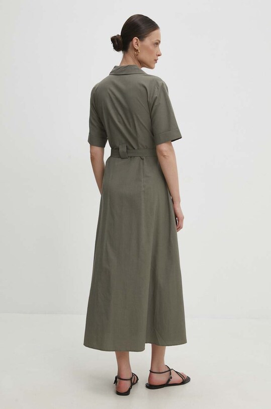 Одежда Хлопковое платье Answear.LAB 6948.td зелёный