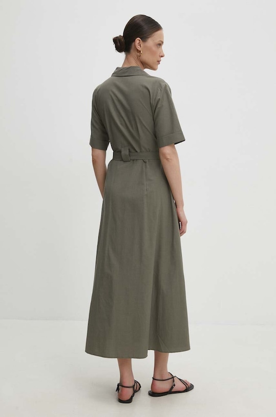 Îmbrăcăminte Answear Lab rochie din bumbac 6948.td verde