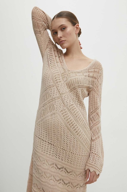 Дрехи Рокля Answear.LAB tt3774.td кафяв