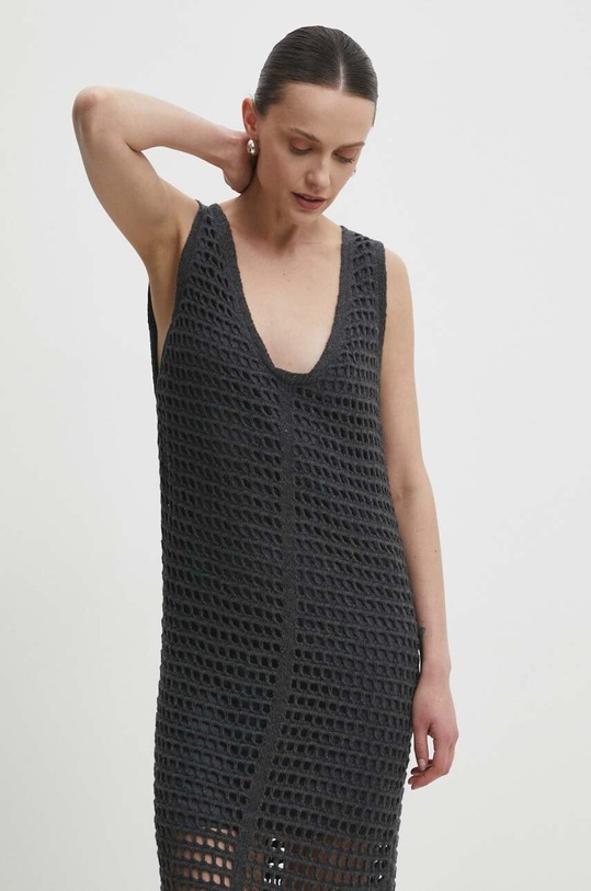 Odzież Answear.LAB sukienka tt4018.td szary