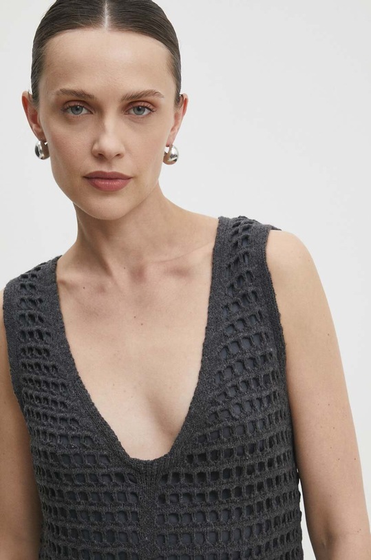 Answear.LAB sukienka szary tt4018.td