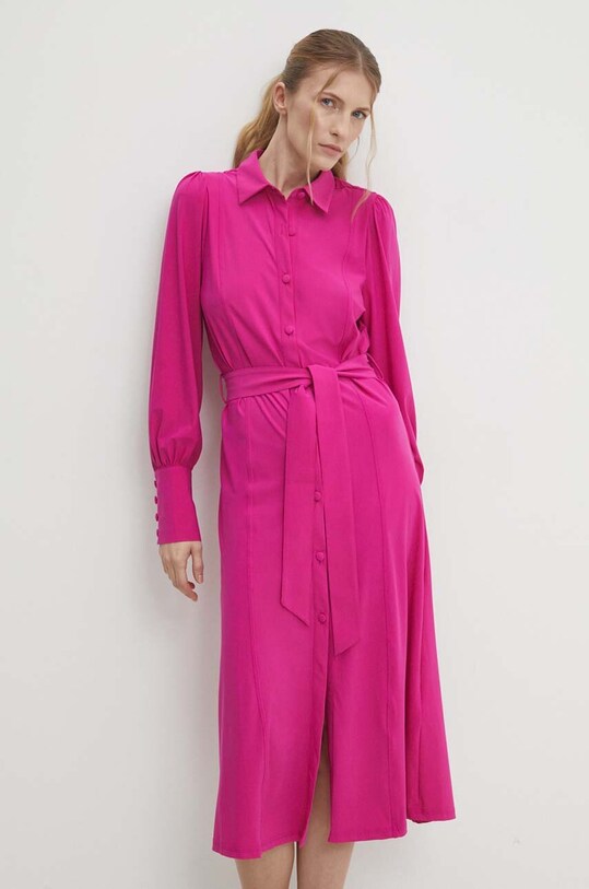Answear Lab rochie fixat roz pl2008.IKK