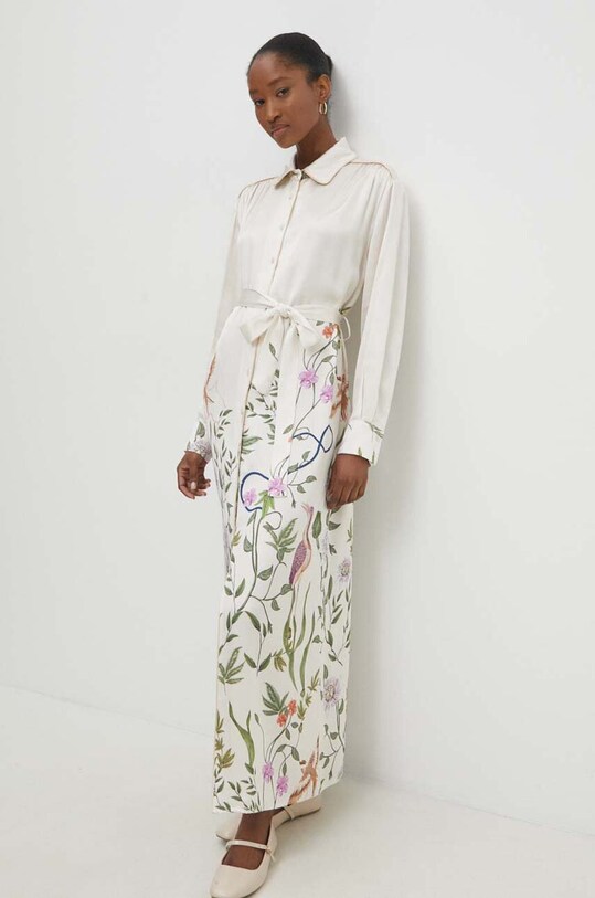 Answear Lab rochie fixat bej d714305380.id