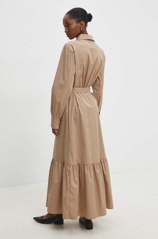 Odzież Answear.LAB sukienka d767265330.id brązowy