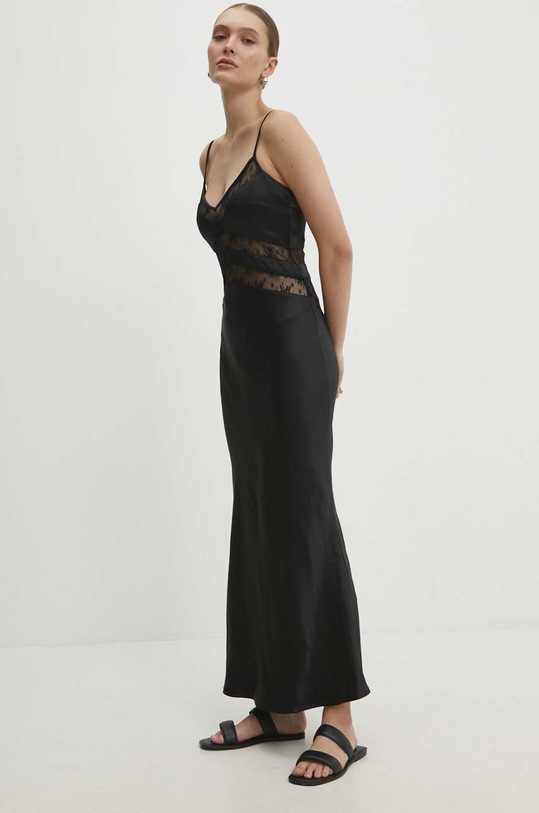 Answear Lab rochie negru 502505.fh