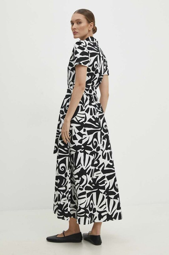 Îmbrăcăminte Answear Lab rochie din bumbac jane.fd negru