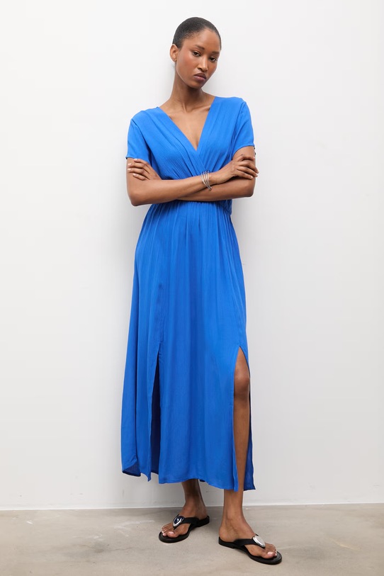 Answear.LAB sukienka laura.fd niebieski WW24