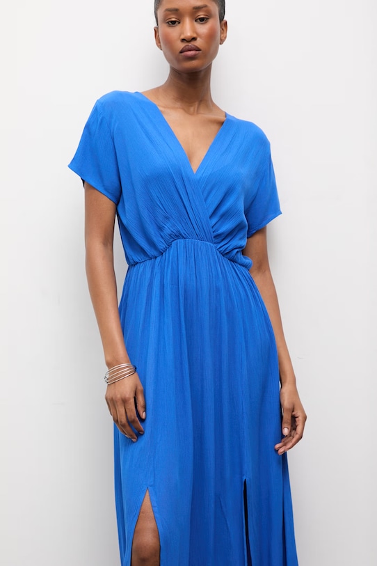 Answear.LAB sukienka niebieski laura.fd