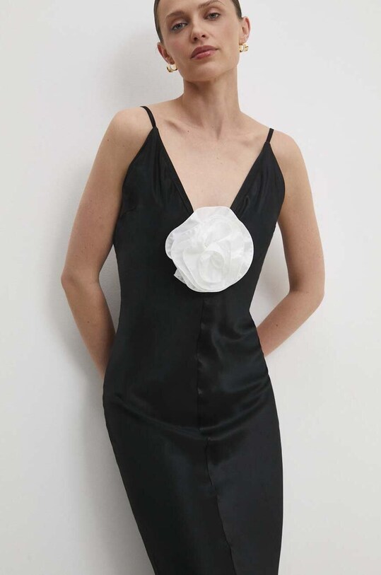 Answear Lab rochie negru LD0657.HWK