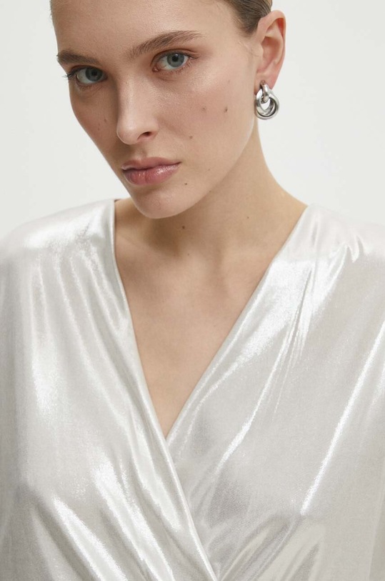 Answear Lab rochie S12956.HWK argintiu