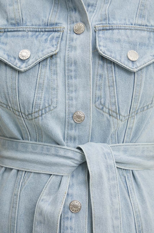 Answear Lab sukienka bawełniana m045.fh niebieski