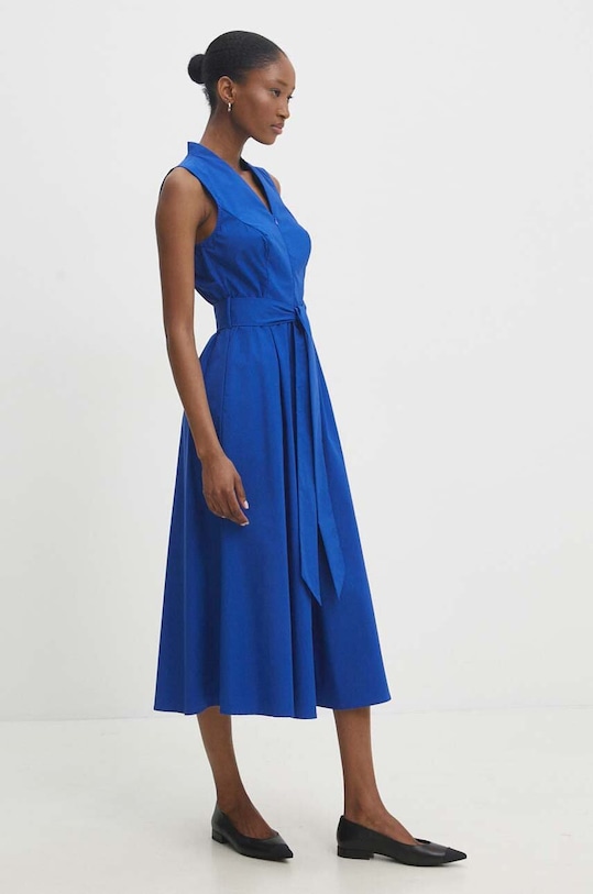 Answear.LAB sukienka z elastanem niebieski 971282.HWK