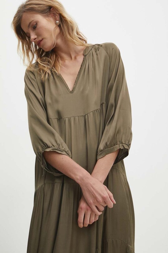 Сукня Answear Lab зелений pk94173ab.ijs