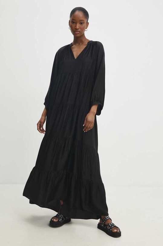 Answear Lab rochie pk94173ab.ijs negru WW25