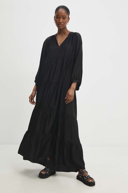 Šaty Answear.LAB pk94173ab.ijs čierna WW25