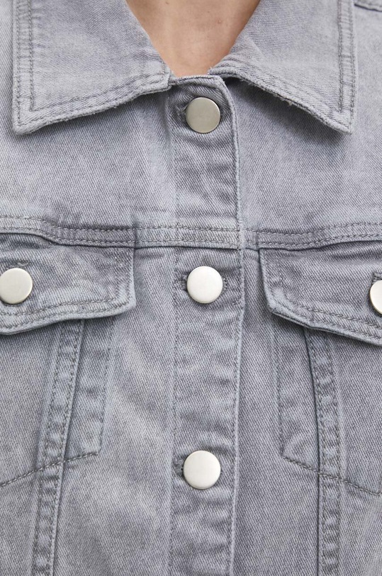 Rifľové šaty Answear.LAB RD83923.HWK sivá