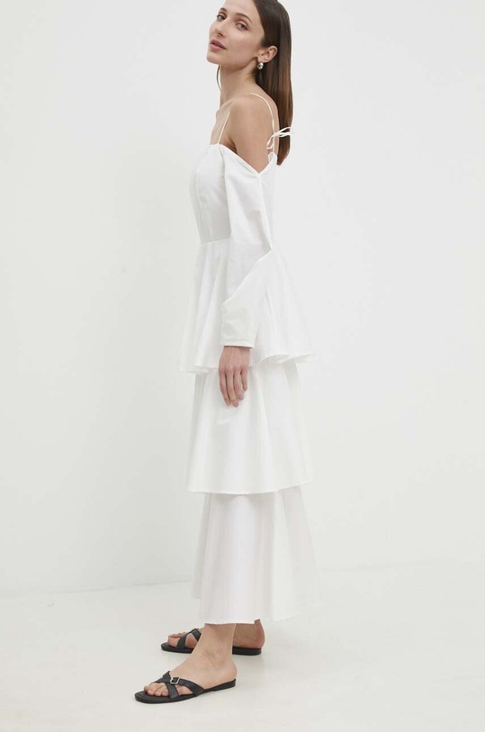 Answear.LAB sukienka d790265330.ijs biały WW24