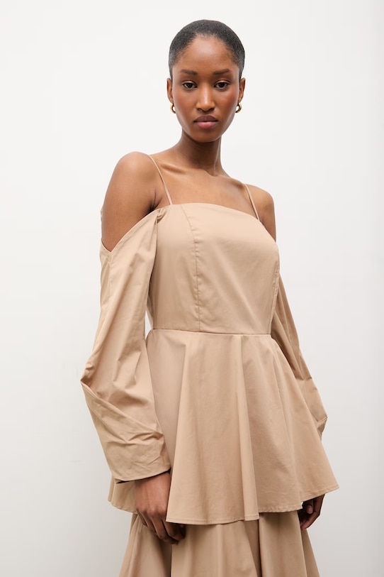 Answear.LAB sukienka beżowy d790265330.ijs