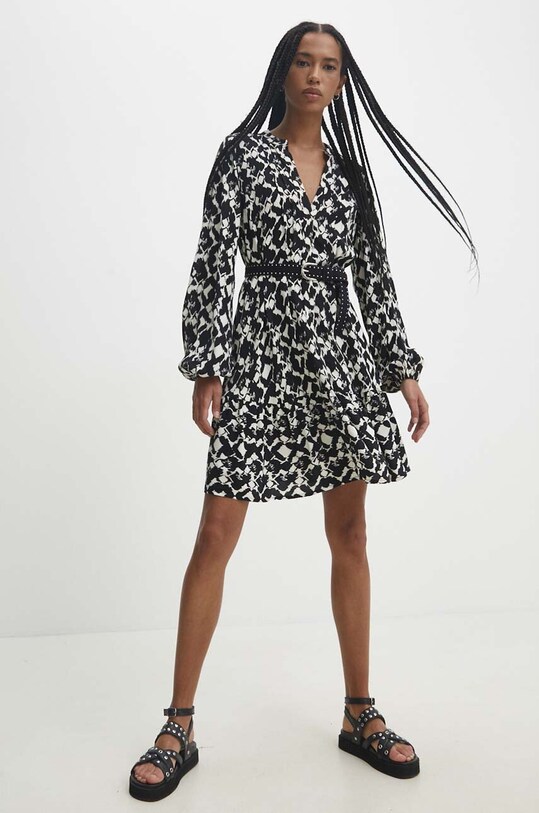 Answear Lab rochie sng.sud0fo.tjs negru WW24