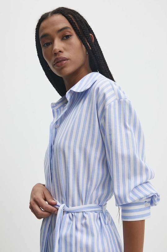 Answear Lab rochie din bumbac albastru sng.sud0fs.tjs