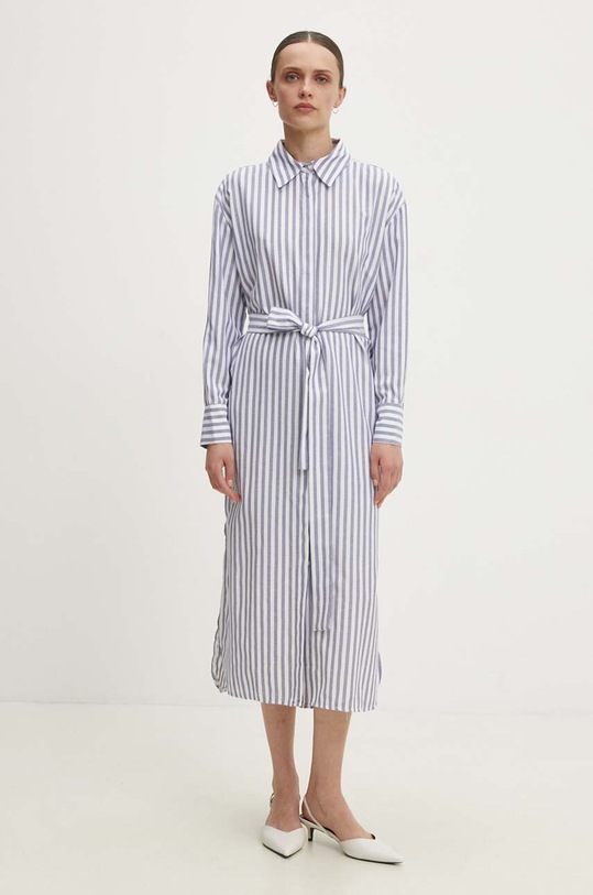 Answear Lab sukienka bawełniana sng.sud0fs.tjs granatowy WW24