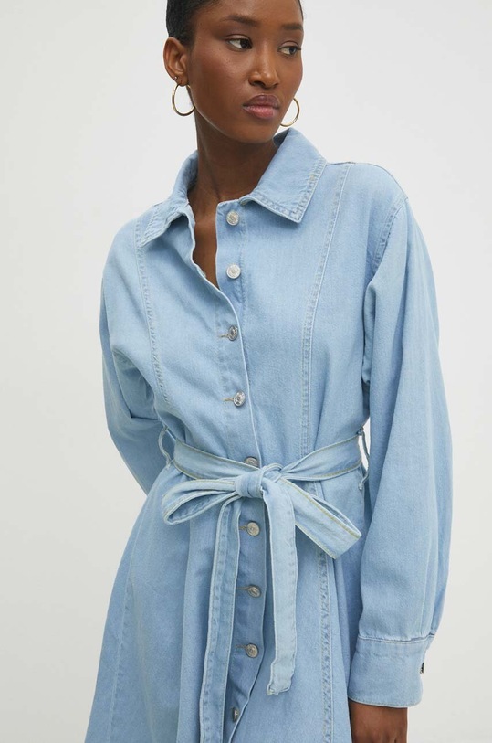 Answear.LAB farmerruha kék sng.sud0ft.tjs