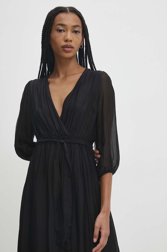Answear Lab rochie fm24291.80.ijs negru WW24