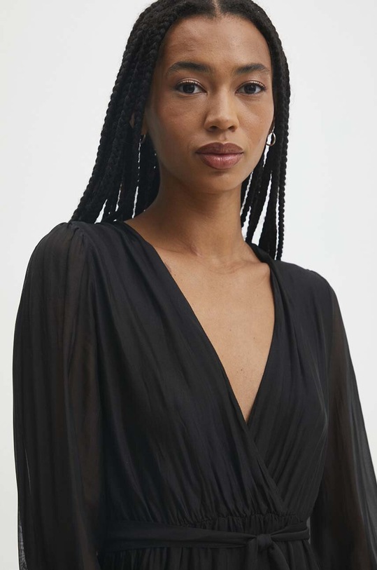 Šaty Answear.LAB čierna fm24291.80.ijs