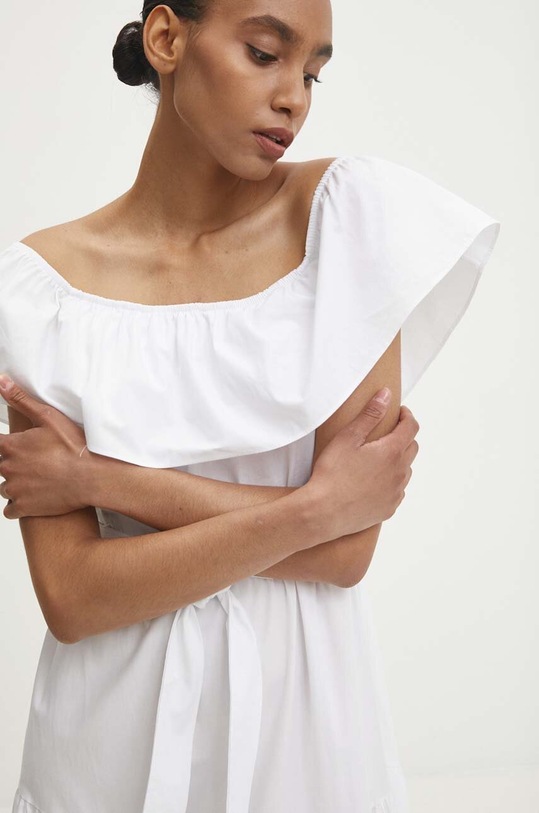 Бавовняна сукня Answear Lab білий 6197.TWK