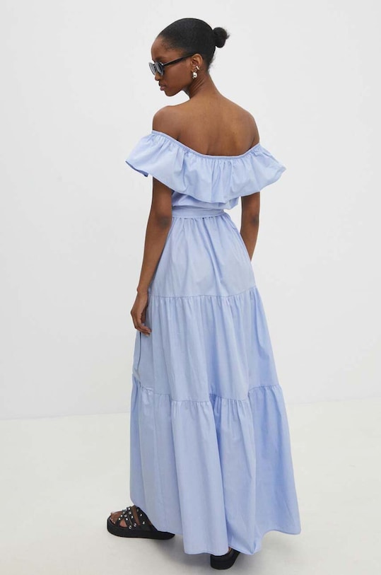 Îmbrăcăminte Answear Lab rochie din bumbac 6197.TWK albastru