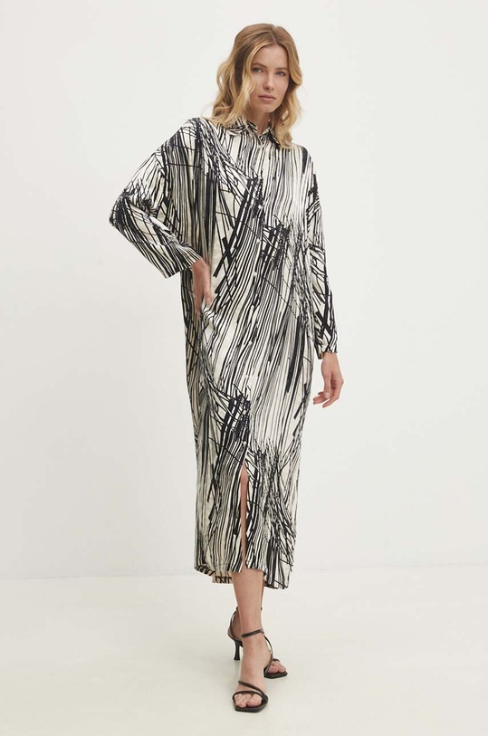 Answear Lab sukienka 38812.TWK beżowy WW24