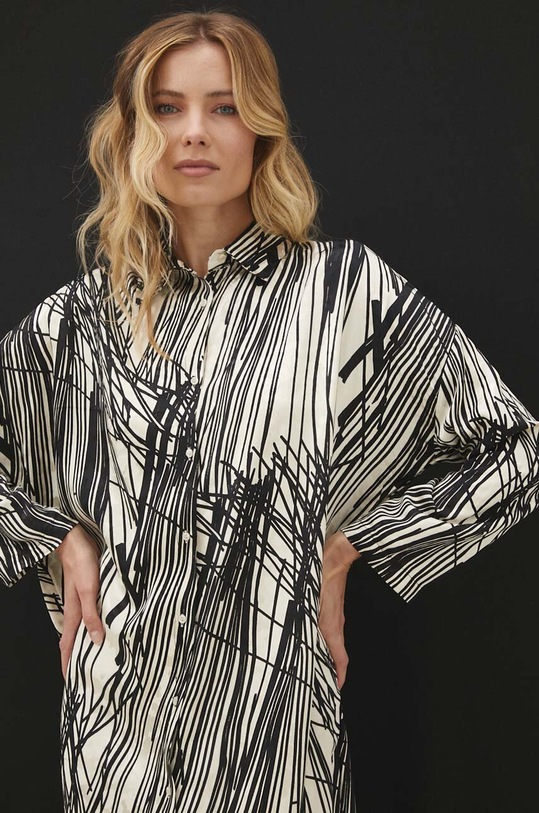 Answear Lab sukienka beżowy 38812.TWK