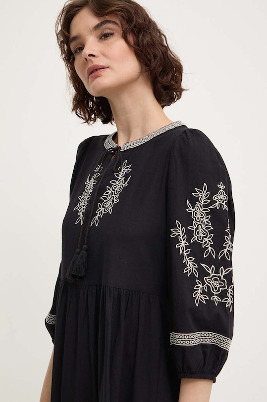 Bavlnené šaty Answear.LAB 23086.TWK čierna