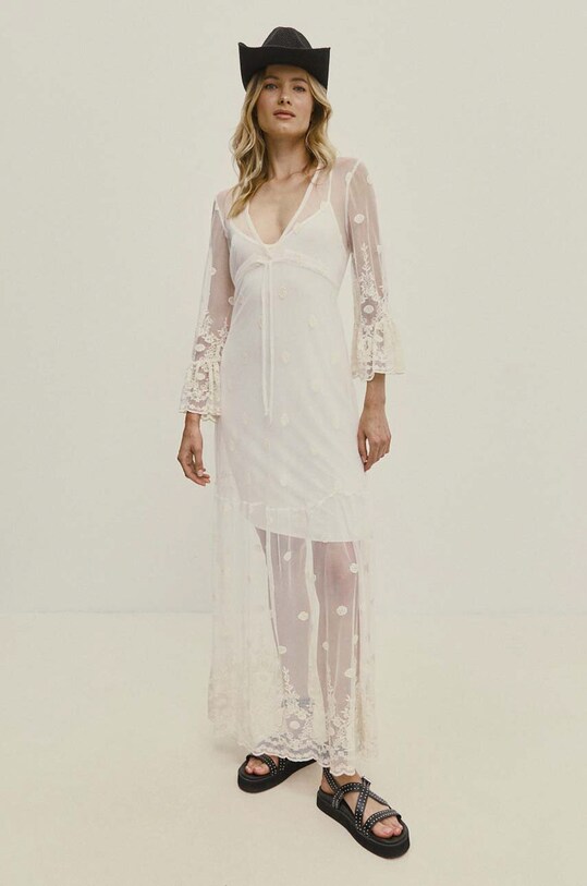 Answear Lab rochie bej 1735.ijs