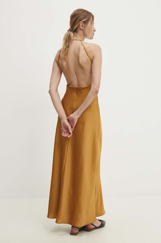 Answear Lab sukienka 0913.fh złoty WW24