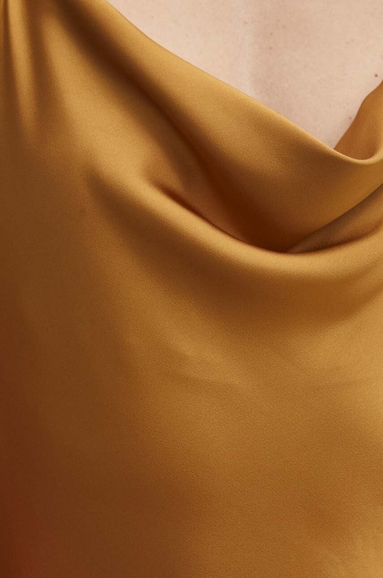 Answear Lab sukienka 0913.fh złoty