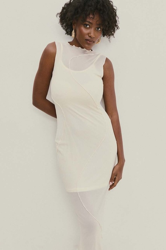 Φόρεμα Answear.LAB 23165.fh μπεζ WW24