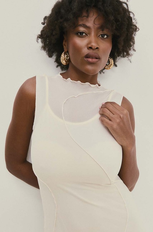 Φόρεμα Answear.LAB μπεζ 23165.fh