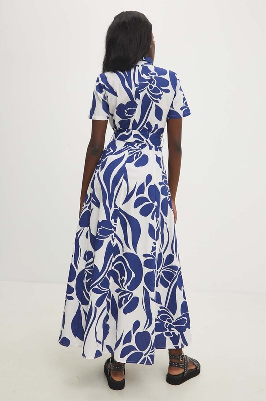 Odjeća Pamučna haljina Answear.LAB jane..fd mornarsko plava