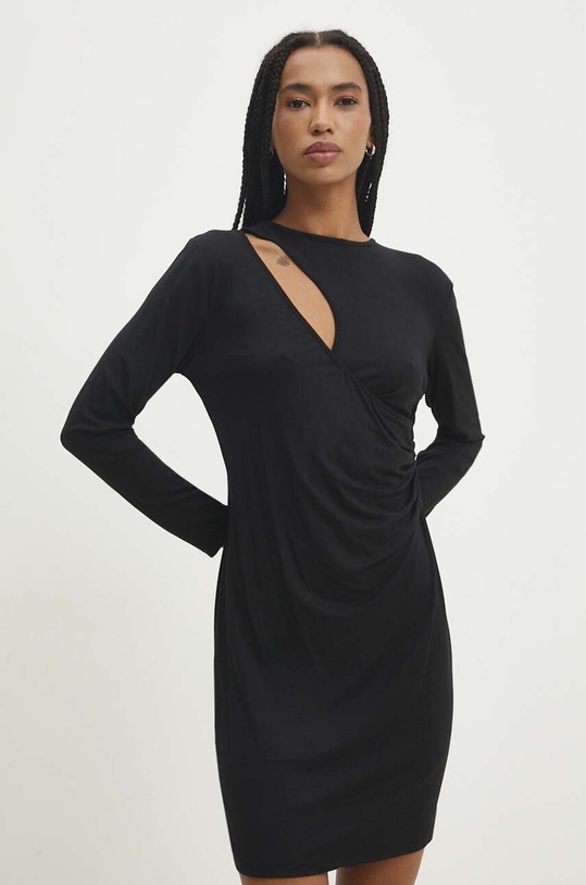 Šaty Answear.LAB 8621.HWK čierna WZ24